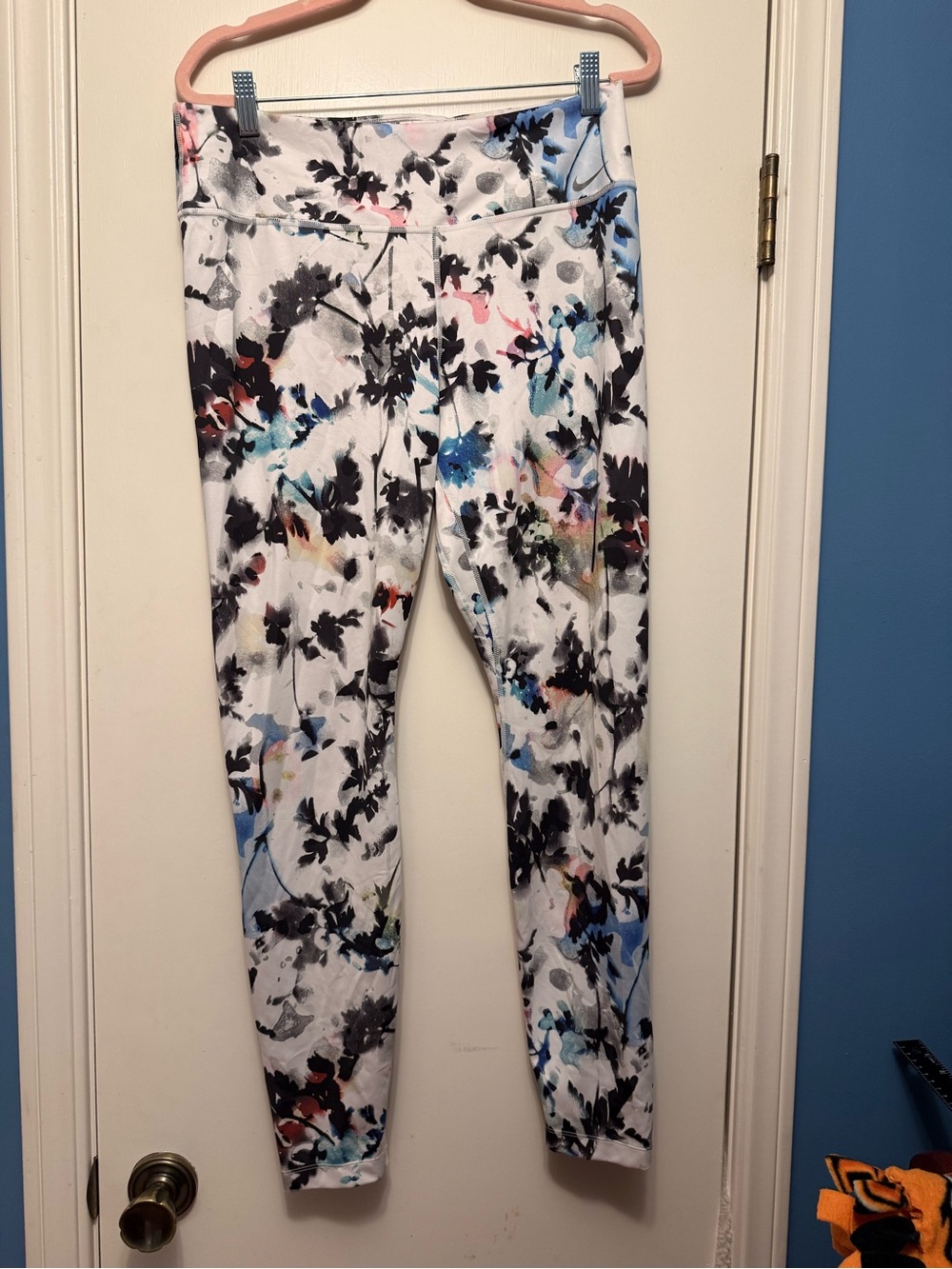 Nike One Floral Full Length Legging XL